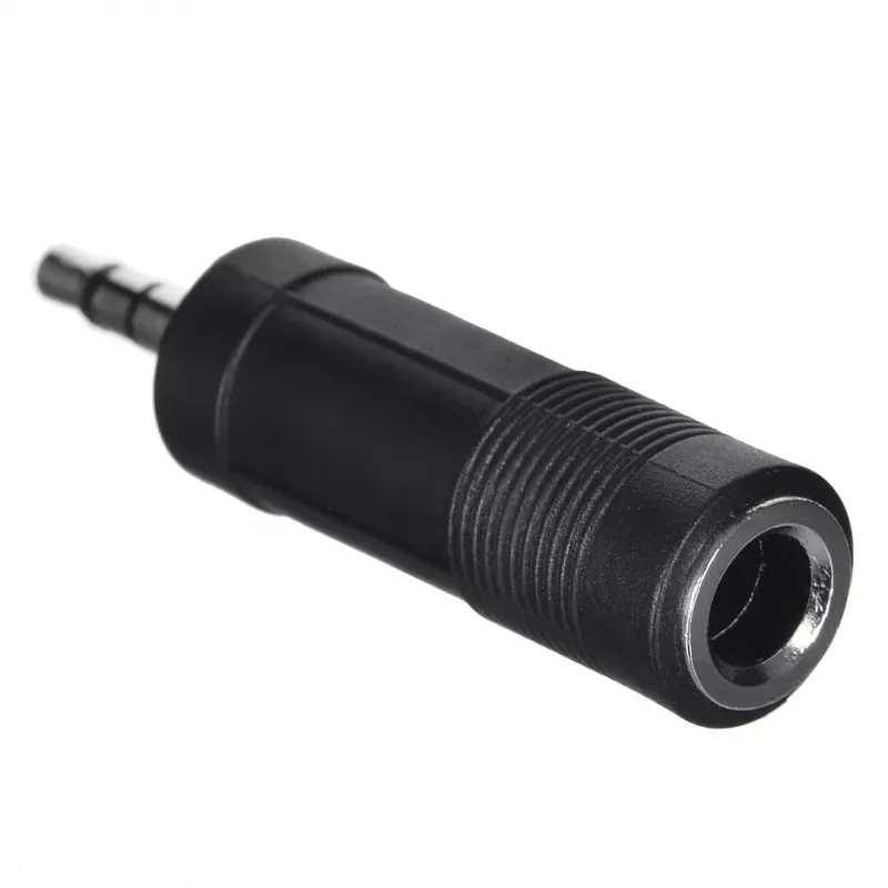 SSQ HA2 - Adapter, 6,35 mm Stereo-Klinkenstecker auf 3,5 mm Stereo-Klinkenbuchse