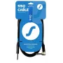 SSQ JMPJMK4 SS-1469 Klinkenkabel Mono - Klinke Mono (90-Grad-Winkel) 4 m Schwarz