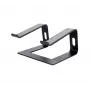 SSQ LS1 Laptop Stand - Verstellbare ergonomische Aluminium-Erhöhung für 10-15,6 Zoll Laptops, Silber