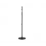 SSQ MS2 Gerader Mikrofonständer - Schwarz, 900-1600 mm, runder Gussfuß