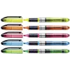 STABILO Navigator Textmarker - 10er Pack - Farben sortiert - Keilspitze - 1 mm fein / 5 mm breit - wasserbasierte Tinte