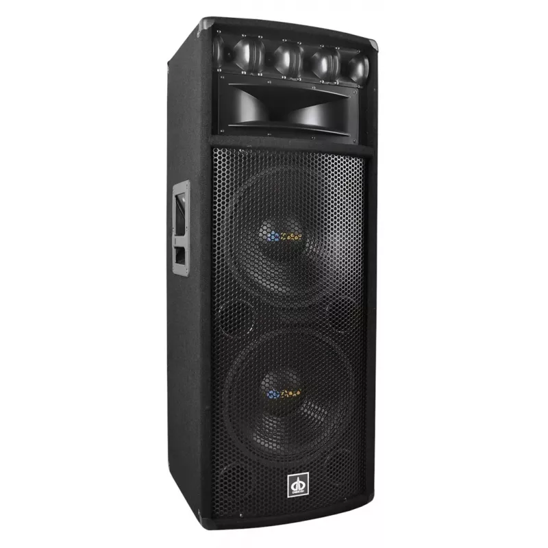 Stage Lautsprecher Q1240 - 12-Zoll 2-Wege Passiv Fullrange PA-Lautsprecher, 400W RMS, 8 Ohm, Schwarz