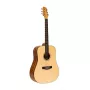 Stagg SA25 D Akustikgitarre - Dreadnought, Fichtendecke, Natur