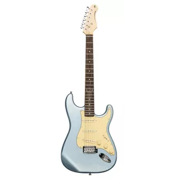 Stagg SES-30 IBM E-Gitarre - Ice Blue Metallic