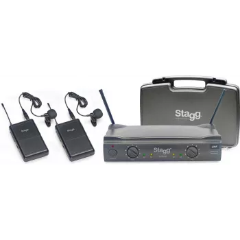 Stagg SUW 50 LL EG EU UHF kabelloses Lavalier-Mikrofonsystem