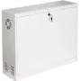 STALFLEX CR19-3U-180-W 19-Zoll 3U Wandgehäuse, Weiß, 180 mm Tiefe
