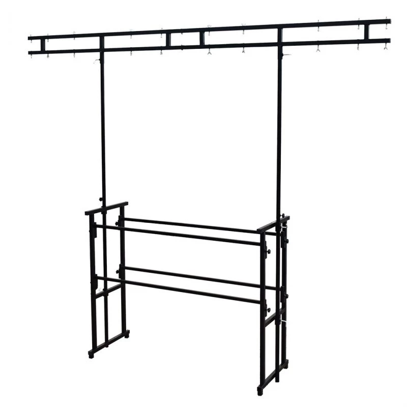 STAND4ME DJ120 DUO DJ Stand mit Querstange