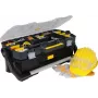 STANLEY 19 Werkzeugkoffer mit Organizer STST1-70317 – 30,5L Hochschlagfestes Polypropylen, Schwarz/Gelb