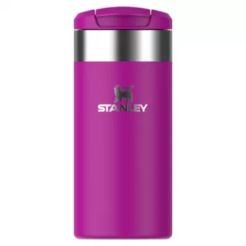 STANLEY 1913 AeroLight Transit Mug 0,35L Lila - Thermos doppelwandig vakuumisolierter Reisebecher, auslaufsicherer DrinkLock Deckel, 6h heiß / 12h kalt, ultraleichter Edelstahl