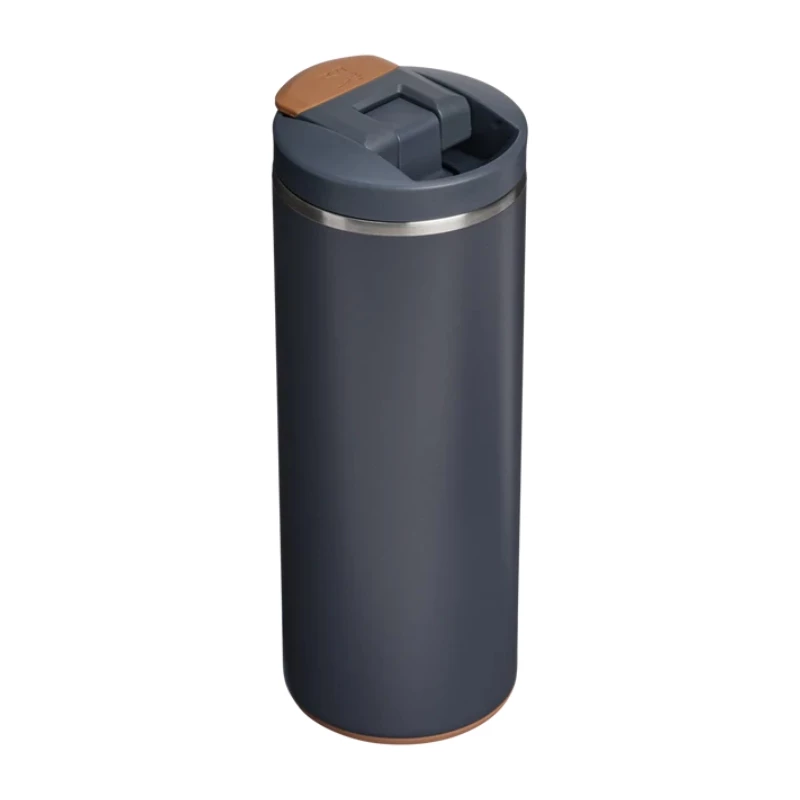 STANLEY 1913 The Transit Fliptop Mug 0,35L Blau-Grau