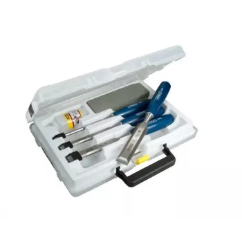Stanley 5002 Series 6-teiliges Holzbeitel-Set im Kunststoffkoffer