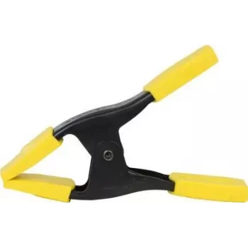 STANLEY 9-83-080 Federzwinge, 50 mm Spannweite, Schwarz & Gelb
