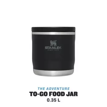 STANLEY Adventure To-Go Vakuum-Isolierbehälter für Lebensmittel 0,35L Schwarz