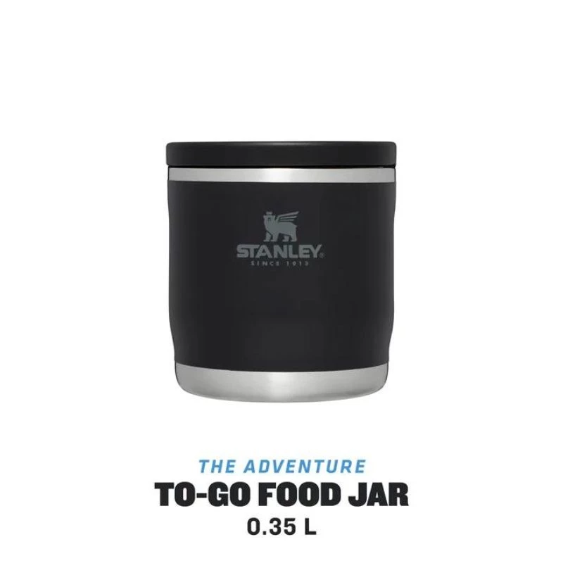 STANLEY Adventure To-Go Vakuum-Isolierbehälter für Lebensmittel 0,35L Schwarz