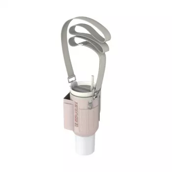 STANLEY All-Day Quencher Carry-All Schutz-Tragetasche für 1,18L Thermosbecher mit Strohhalm, Hellrosa