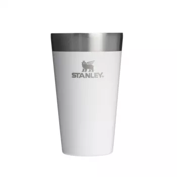 STANLEY Bierkrug The Stacking Tumbler 0,47L Glänzend Weiß