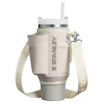STANLEY Tragetasche für den All-Day Quencher Carry-All 1,18L Thermosbecher mit Strohhalm, Creme