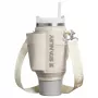 STANLEY Tragetasche für den All-Day Quencher Carry-All 1,18L Thermosbecher mit Strohhalm, Creme