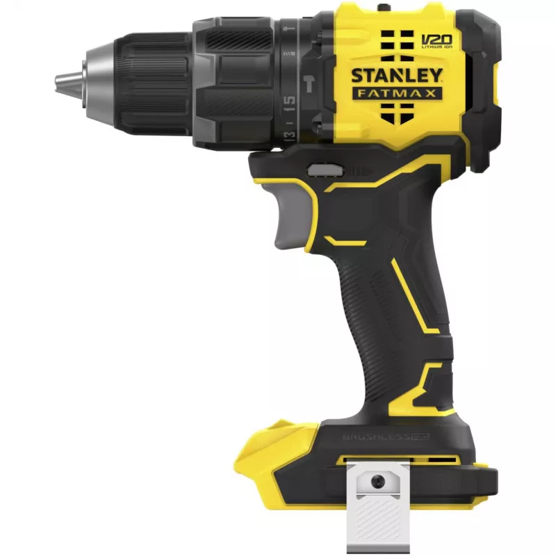 STANLEY Akku-Schlagbohrschrauber (SFMCD716D1T-QW), 18V (Schwarz/Gelb, Li-Ion Akku 2,0 Ah, Pro-Stack Koffer)
