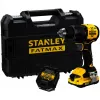 STANLEY Akku-Schlagbohrschrauber (SFMCD716D1T-QW), 18V (Schwarz/Gelb, Li-Ion Akku 2,0 Ah, Pro-Stack Koffer)