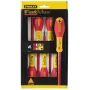 Stanley FATMAX 6-teiliges isoliertes Schlitz- und Kreuzschlitz-Set