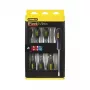 STANLEY FatMax 7-teiliger Schraubendreher-Satz mit Schlitz-, Phillips- und PoziDriv-Spitzen