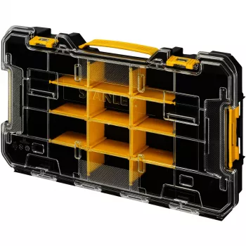 Stanley FatMax Pro-Stack FMST17838-1 Flachorganisator mit 20 Fächern, stapelbar