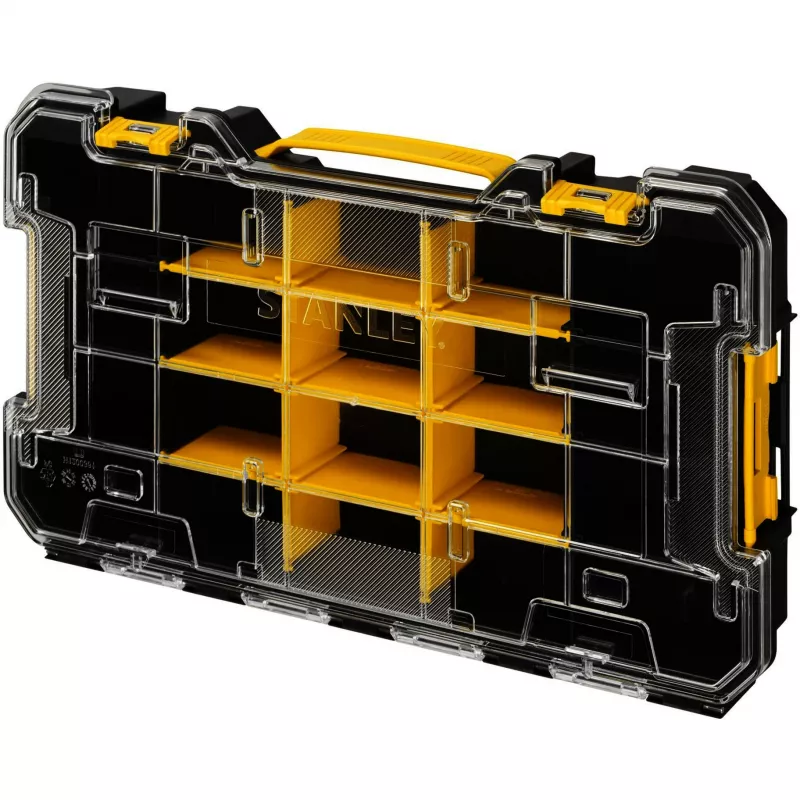 Stanley FatMax Pro-Stack FMST17838-1 Flachorganisator mit 20 Fächern, stapelbar