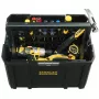 STANLEY FMST1-75794 TSTAK Tiefe Aufbewahrungs-Werkzeugkiste mit Tragewanne, 23 L, Schwarz/Gelb