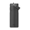 STANLEY IceFlow Bottle Flip Straw 2.0 0,47L schwarze Thermosflasche mit Strohhalm