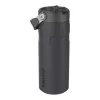 STANLEY IceFlow Bottle Flip Straw 2.0 0,47L schwarze Thermosflasche mit Strohhalm