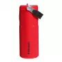 STANLEY IceFlow Bottle Flip Straw 2.0 0,47L Dunkelrot Thermosflasche mit Strohhalm