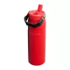 STANLEY IceFlow Bottle Flip Straw 2.0 0,71L dunkelrote Thermosflasche mit Strohhalm