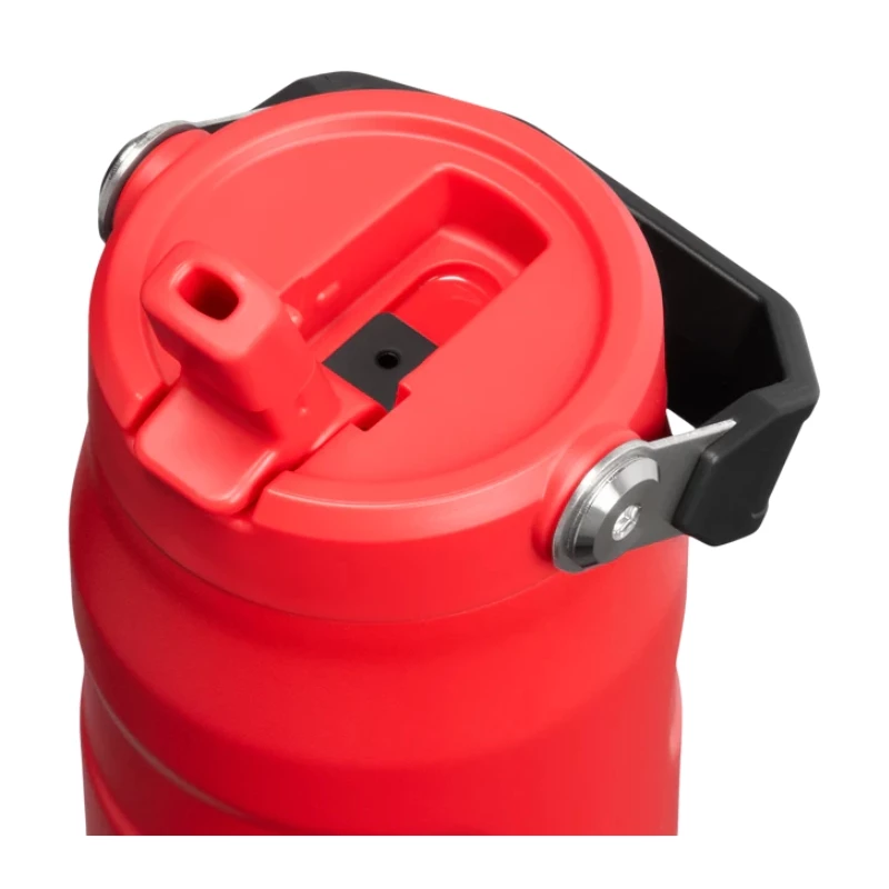 STANLEY IceFlow Bottle Flip Straw 2.0 0,71L dunkelrote Thermosflasche mit Strohhalm