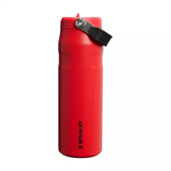 STANLEY IceFlow Bottle Flip Straw 2.0 0,71L dunkelrote Thermosflasche mit Strohhalm
