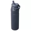 STANLEY IceFlow Bottle Flip Straw 2.0 1,06L Thermosflasche mit Strohhalm, Anthrazit