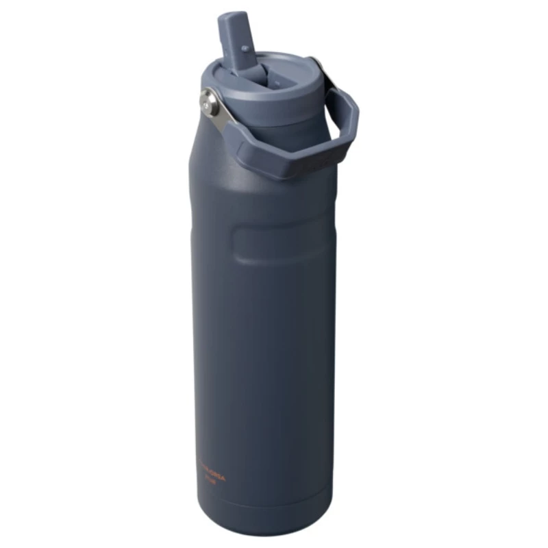 STANLEY IceFlow Bottle Flip Straw 2.0 1,06L Thermosflasche mit Strohhalm, Anthrazit
