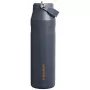 STANLEY IceFlow Bottle Flip Straw 2.0 1,06L Thermosflasche mit Strohhalm, Anthrazit
