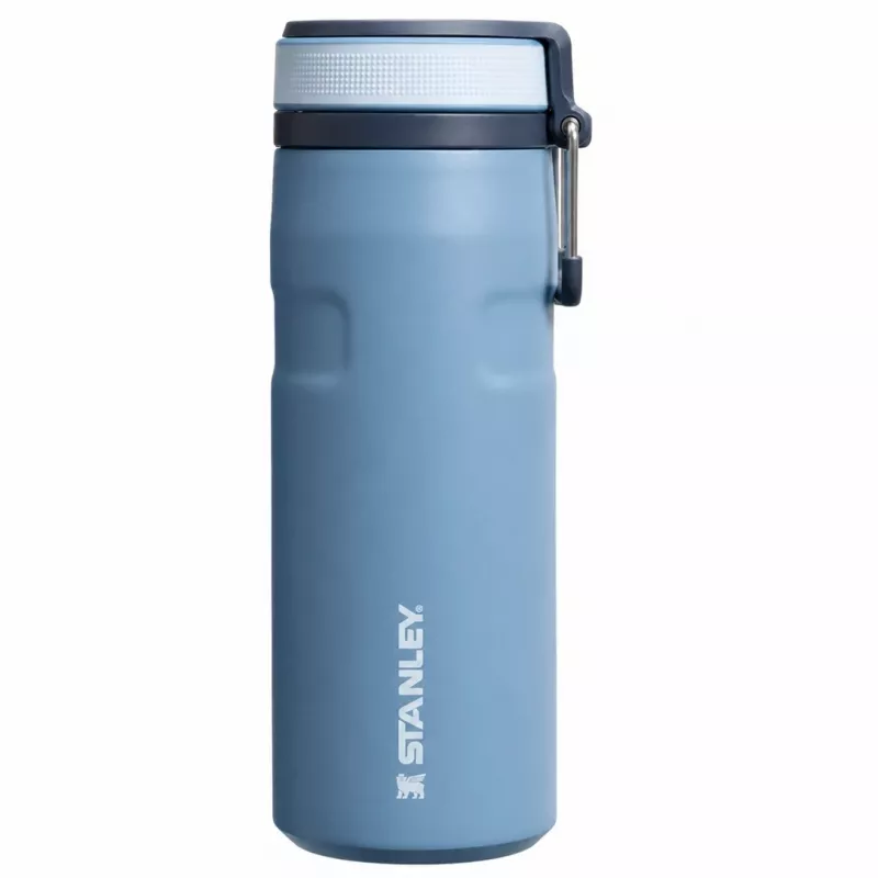 STANLEY Iceflow Flasche Twist Flip 0,47L Indigo Thermobecher