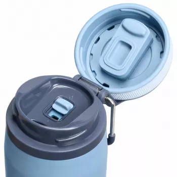 STANLEY Iceflow Flasche Twist Flip 0,47L Indigo Thermobecher