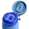 STANLEY IceFlow Bottle Twist Flip 0,71L Hellblau Vakuumisolierte Edelstahl-Trinkflasche mit Strohhalm