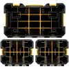 STANLEY PRO-STACK Organiser Set 3-teilig Schwarz/Transparent