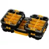 STANLEY PRO-STACK Organiser Set 3-teilig Schwarz/Transparent