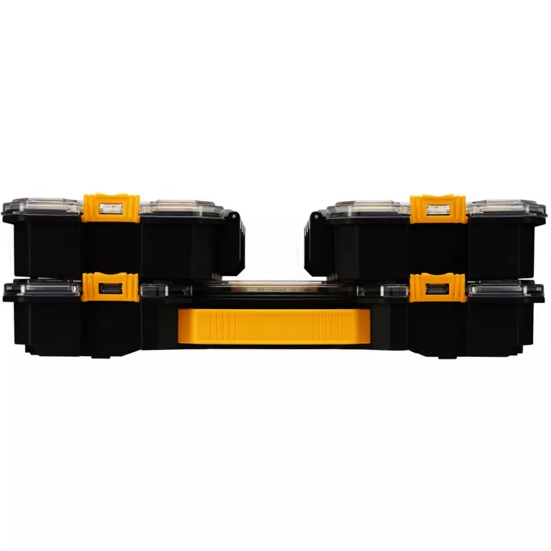STANLEY PRO-STACK Organiser Set 3-teilig Schwarz/Transparent