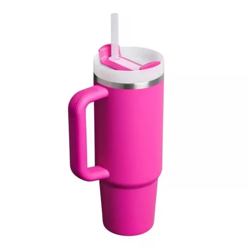 STANLEY Quencher H2.0 FlowState Tumbler 0,89L Fuchsia mit Strohhalm