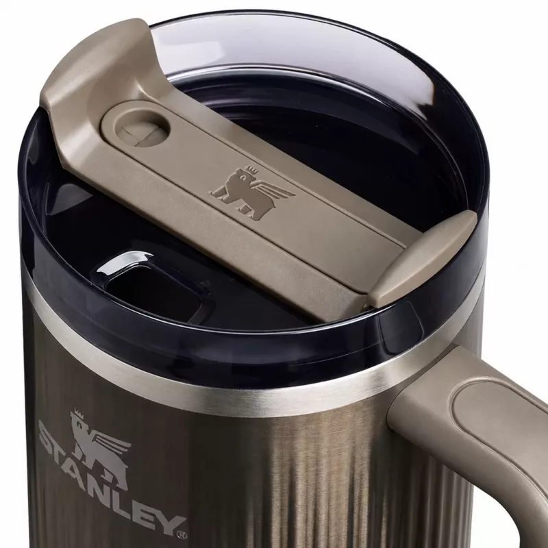 STANLEY Quencher H2.O Fluted Thermobecher 1,18 l GunMetal Shine