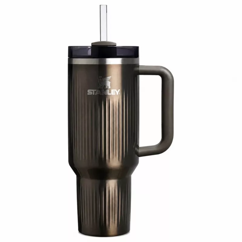 STANLEY Quencher H2.O Fluted Thermobecher 1,18 l GunMetal Shine