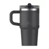 STANLEY Quencher ProTour Flip Straw Tumbler 0,59L Schwarz Thermobecher mit Strohhalm