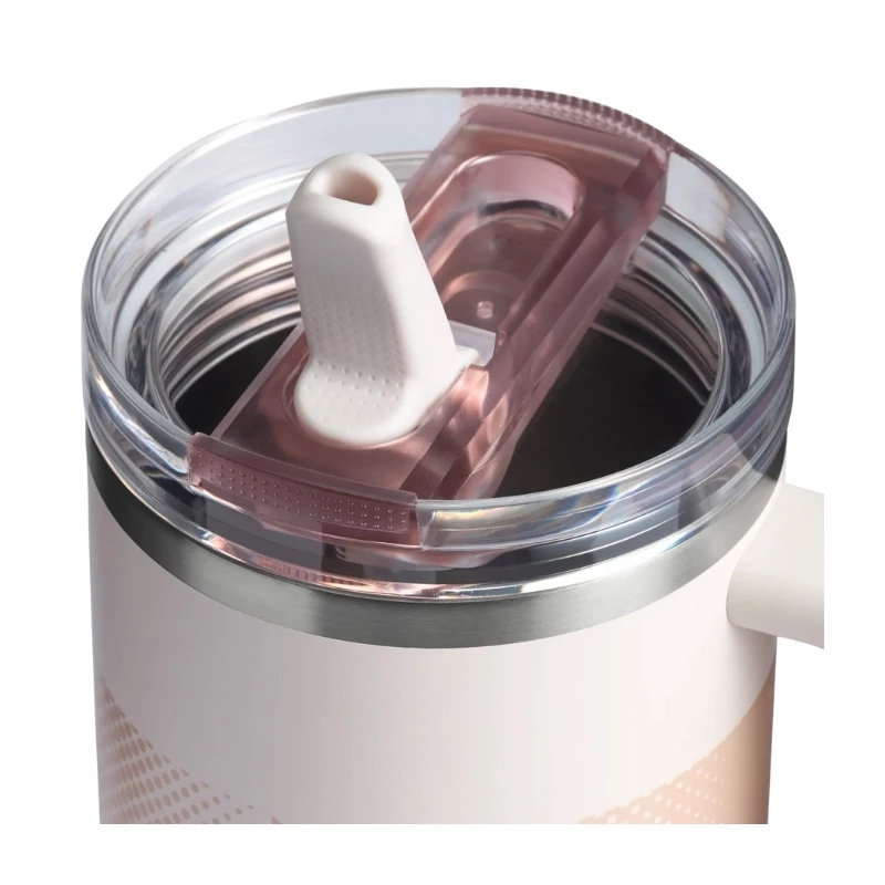 STANLEY Quencher ProTour Flip Straw Tumbler 1,18L Hellrosa Thermobecher mit Strohhalm