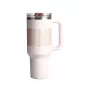 STANLEY Quencher ProTour Flip Straw Tumbler 1,18L Hellrosa Thermobecher mit Strohhalm